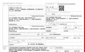 Номер декларации на товары в ЕАЭС Номер декларации на товары в ЕАЭС
